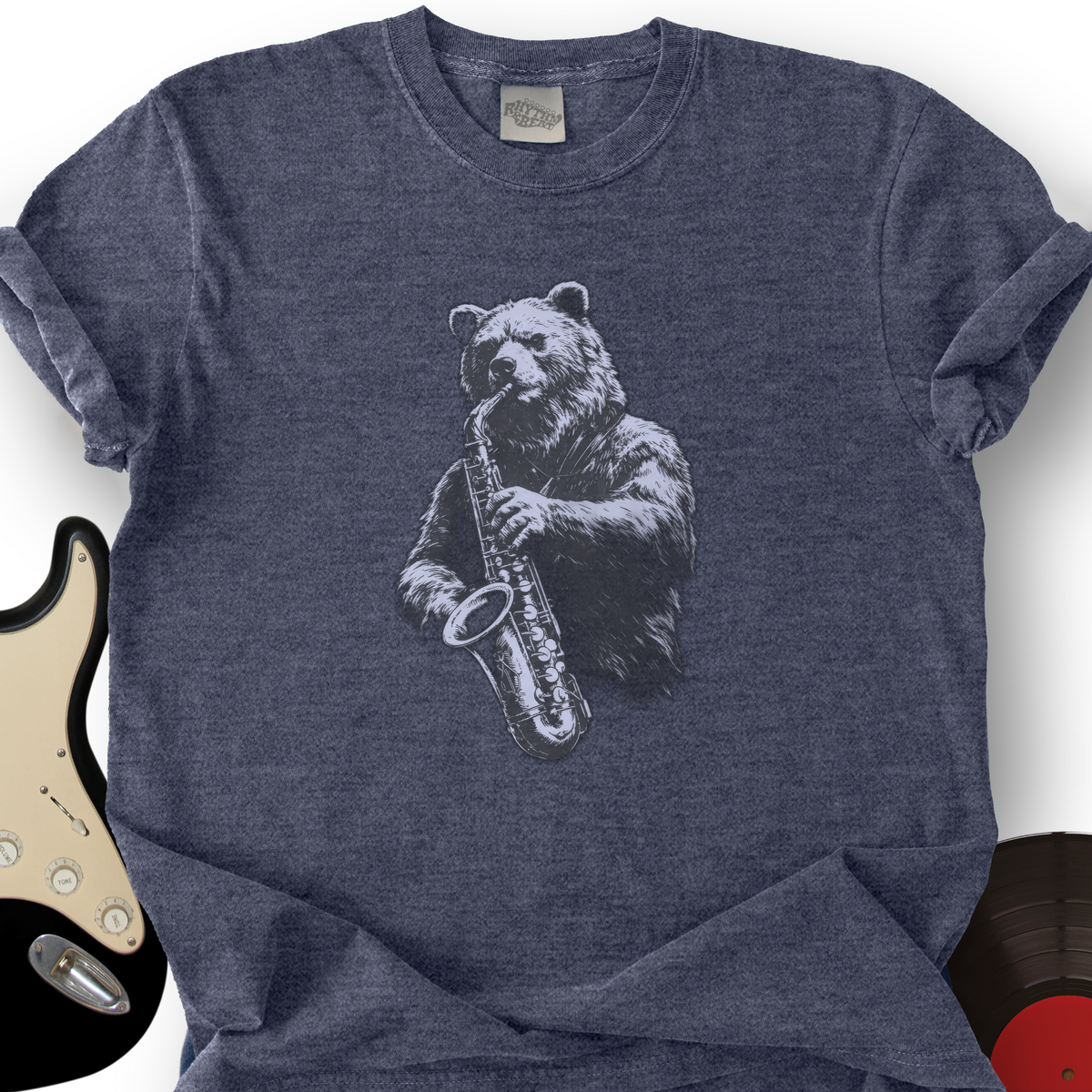 Sax Bear T-Shirt product image 3