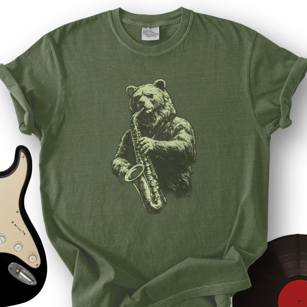 Sax Bear T-Shirt product image 4