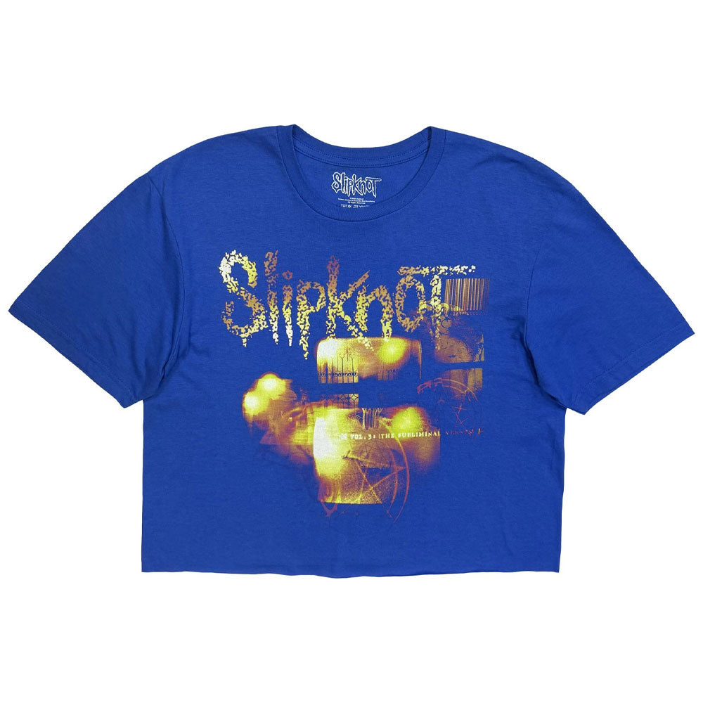 Slipknot Flames Tribal S Logo Crop Top product image 1