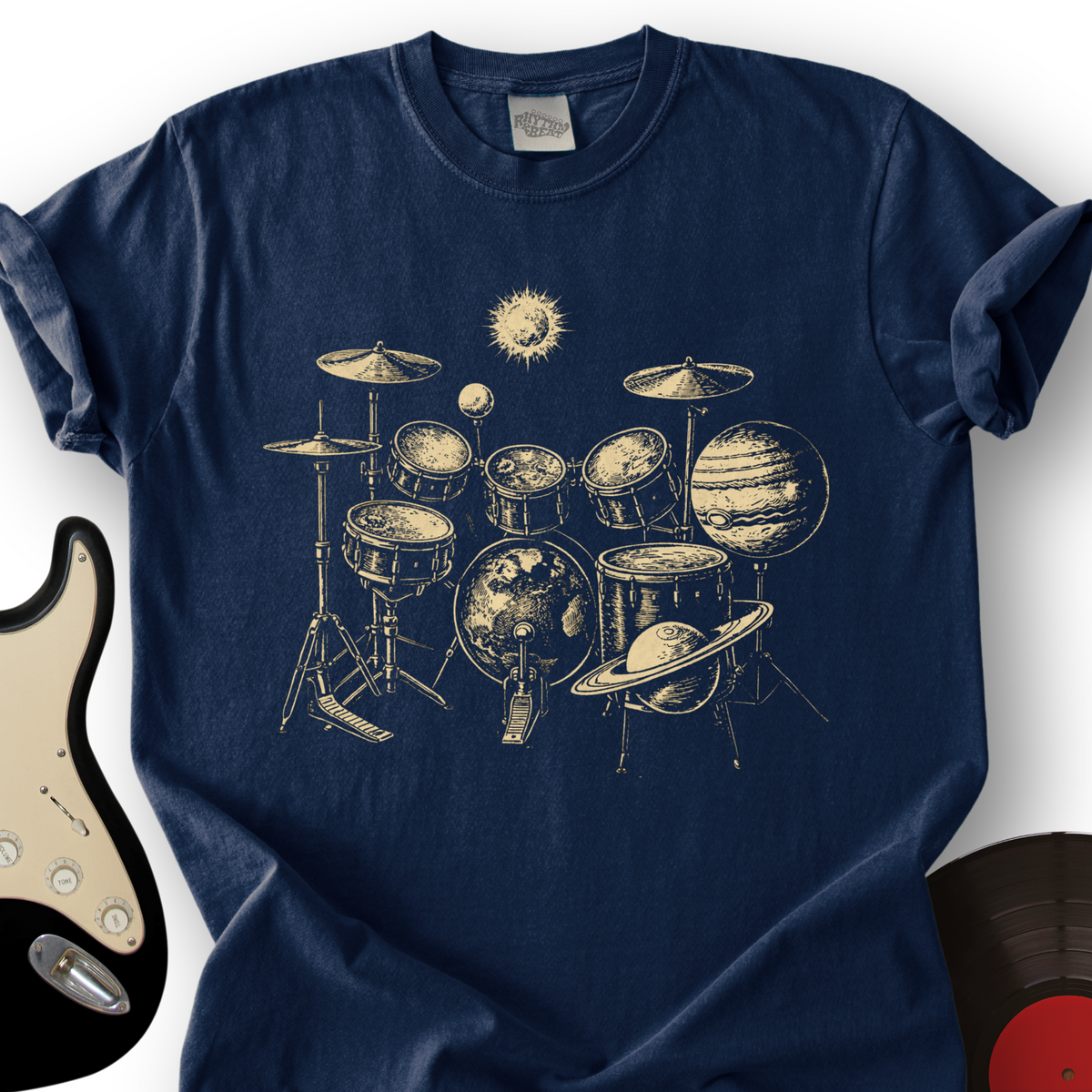 Solar Drums T-Shirt product image 5