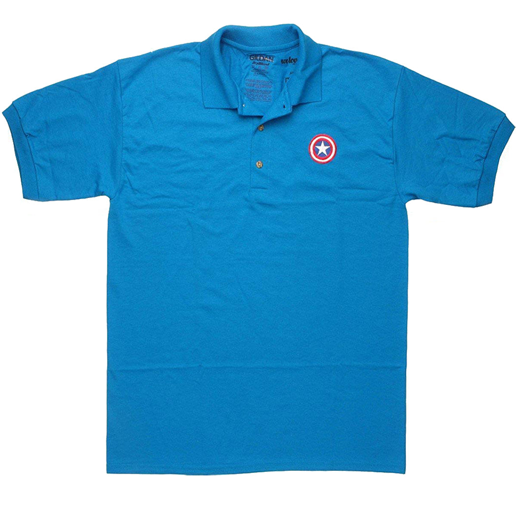 Captain America Symbol Polo Shirt product image 1