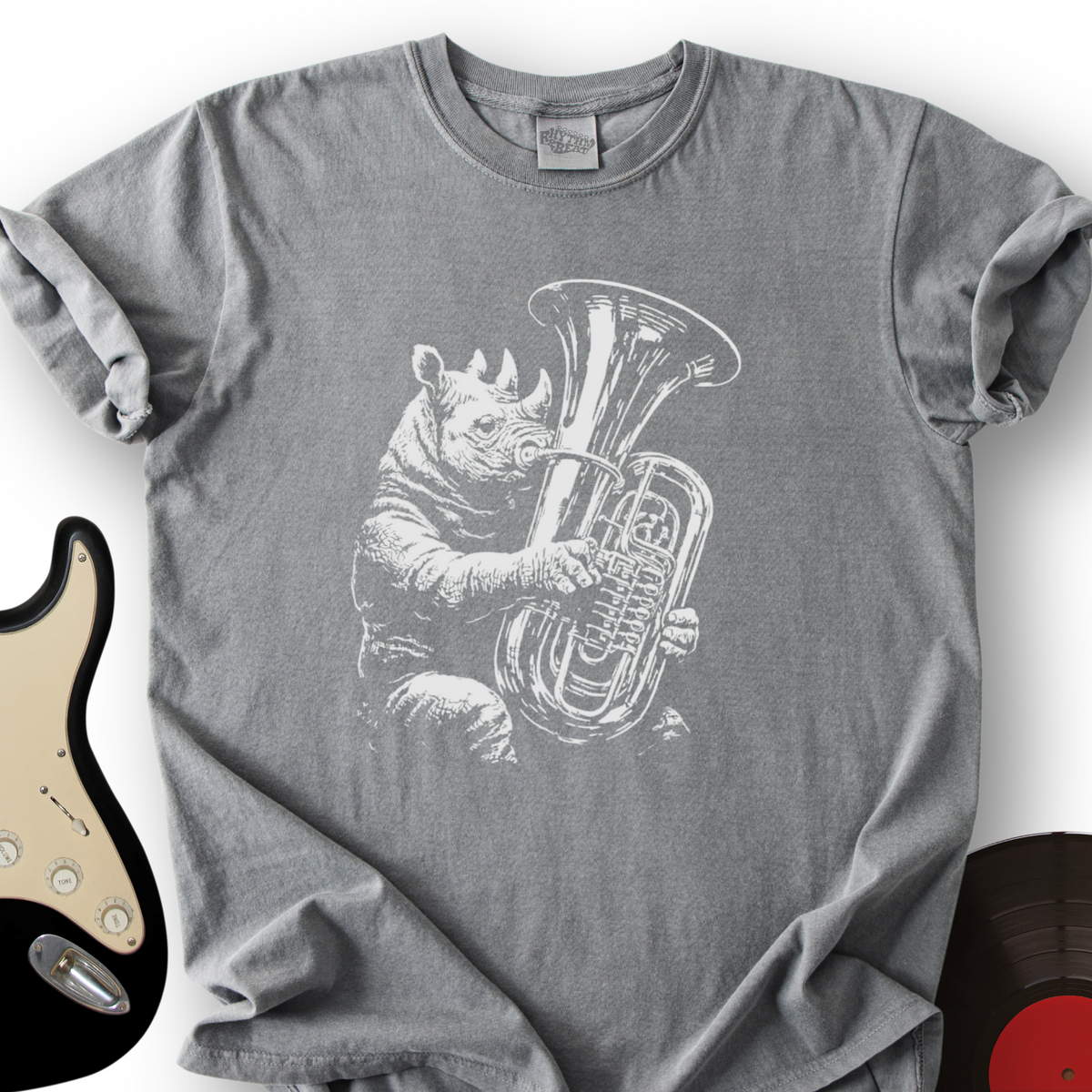 Rhino Tuba T-Shirt product image 7