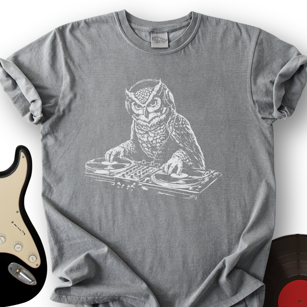 Owl DJ T-Shirt product image 7