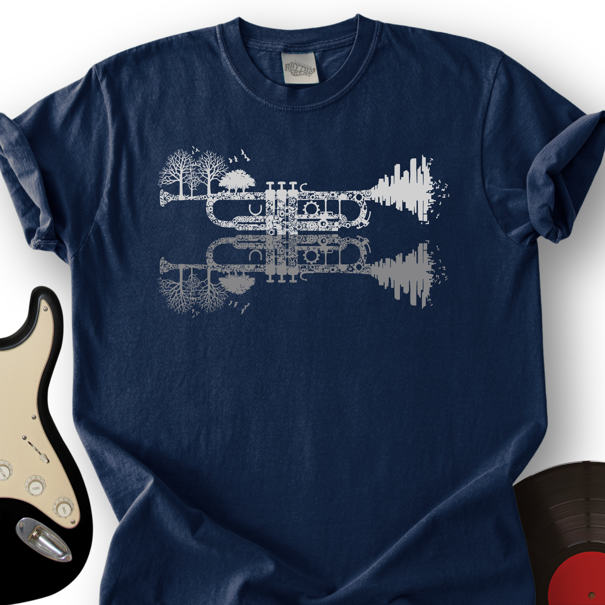 Trumpet Reflection T-Shirt product image 3