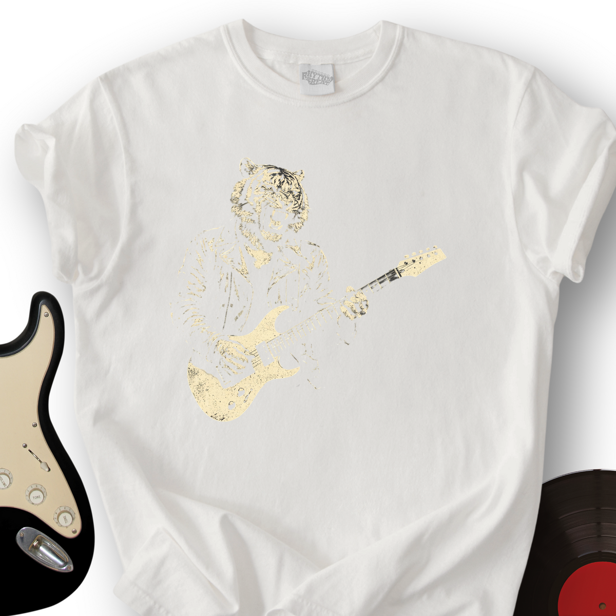 Tiger Guitar T-Shirt product image 8