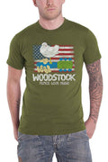 Woodstock Flag Logo T Shirt product image 1